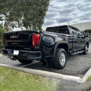 GMC 3500 Performance Exhaust - Banks Power - Monster Exhaust 5-inch Single Exit - Black - `20-`23 GMC 3500 Performance Exhaust - Banks Power - Monster Exhaust 5-inch Single Exit - Black - `20-`23